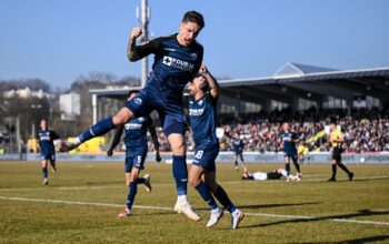 Späte Tore in Ulm: Mehlem und Grimaldi erlösen Paderborn