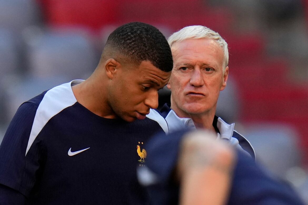 Dechamps setzt wieder auf Mbappé als Kapitän