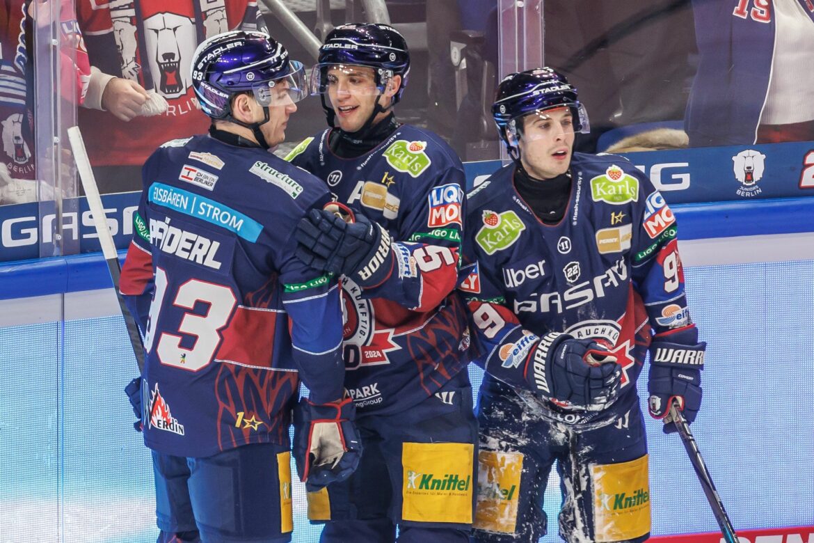 Eisbären Berlin erreichen vorzeitig DEL-Viertelfinale