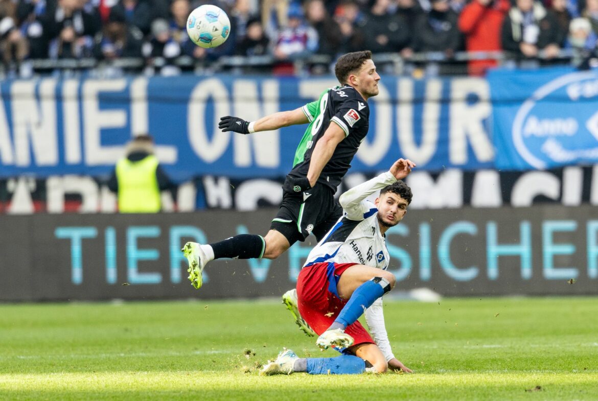 2:2 im Spitzenspiel: Hannover stoppt den HSV