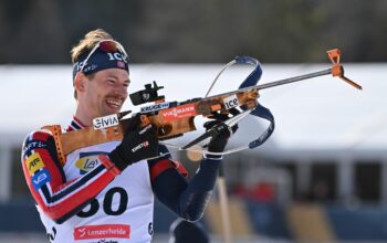 Bö geschlagen: Laegreid gewinnt Biathlon-Gesamtweltcup