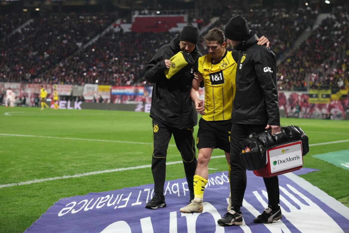 Knie verdreht: BVB droht längerer Ausfall von Sabitzer