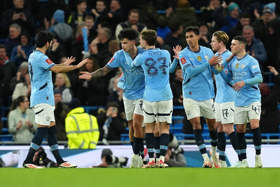 Manchester City vermeidet Blamage gegen Pokalschreck