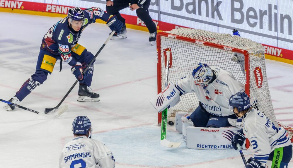 Berlin und Adler Mannheim überzeugen zum Playoff-Auftakt