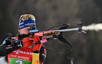 Deutsche Biathleten im Massenstart abgeschlagen