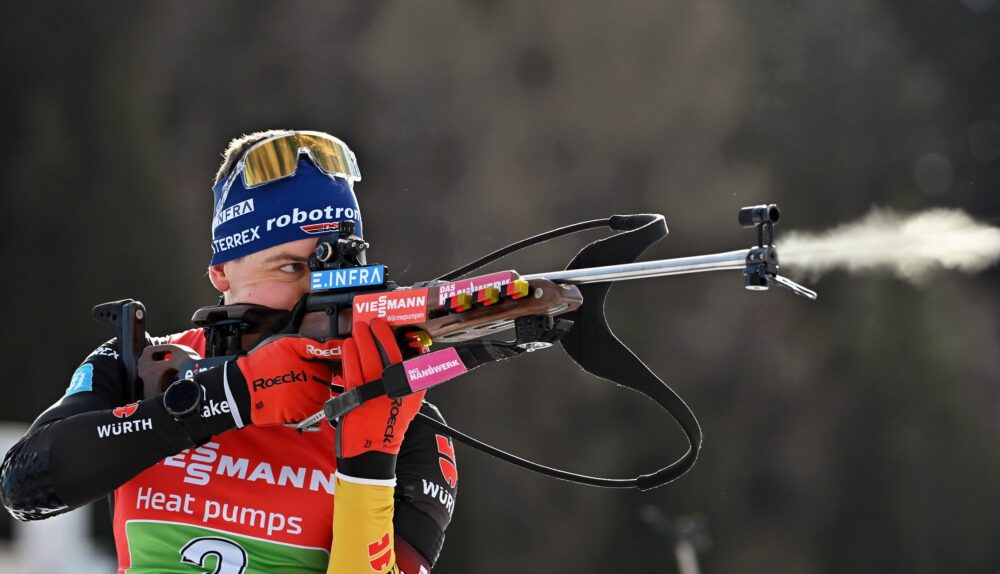 Deutsche Biathleten im Massenstart abgeschlagen