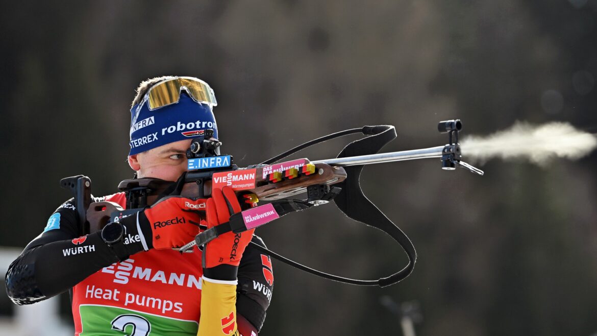 Deutsche Biathleten im Massenstart abgeschlagen