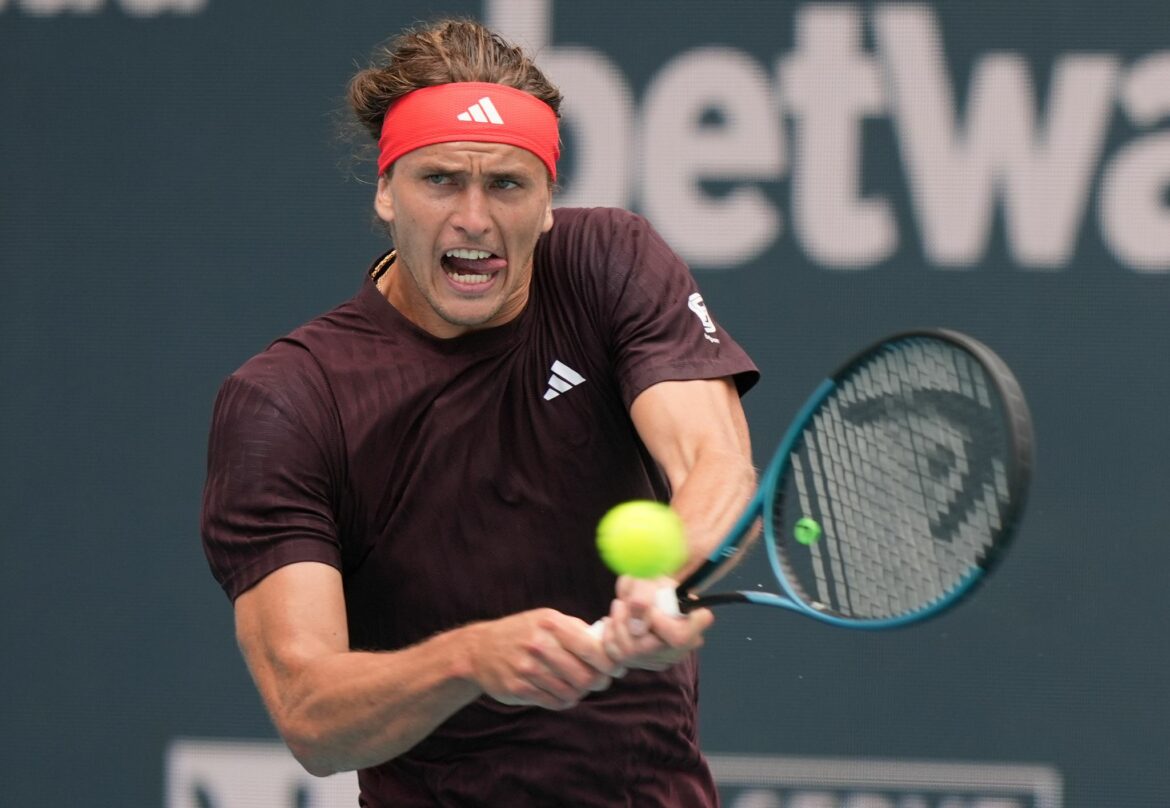 Zverev zieht in Miami problemlos in nächste Runde ein