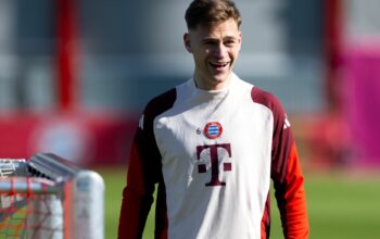 Gut für Bayern: Kimmich grätscht und rennt im Training