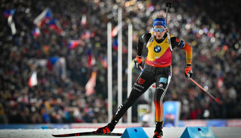 Biathletin Preuß im Gesamtweltcup nur noch knapp vorn