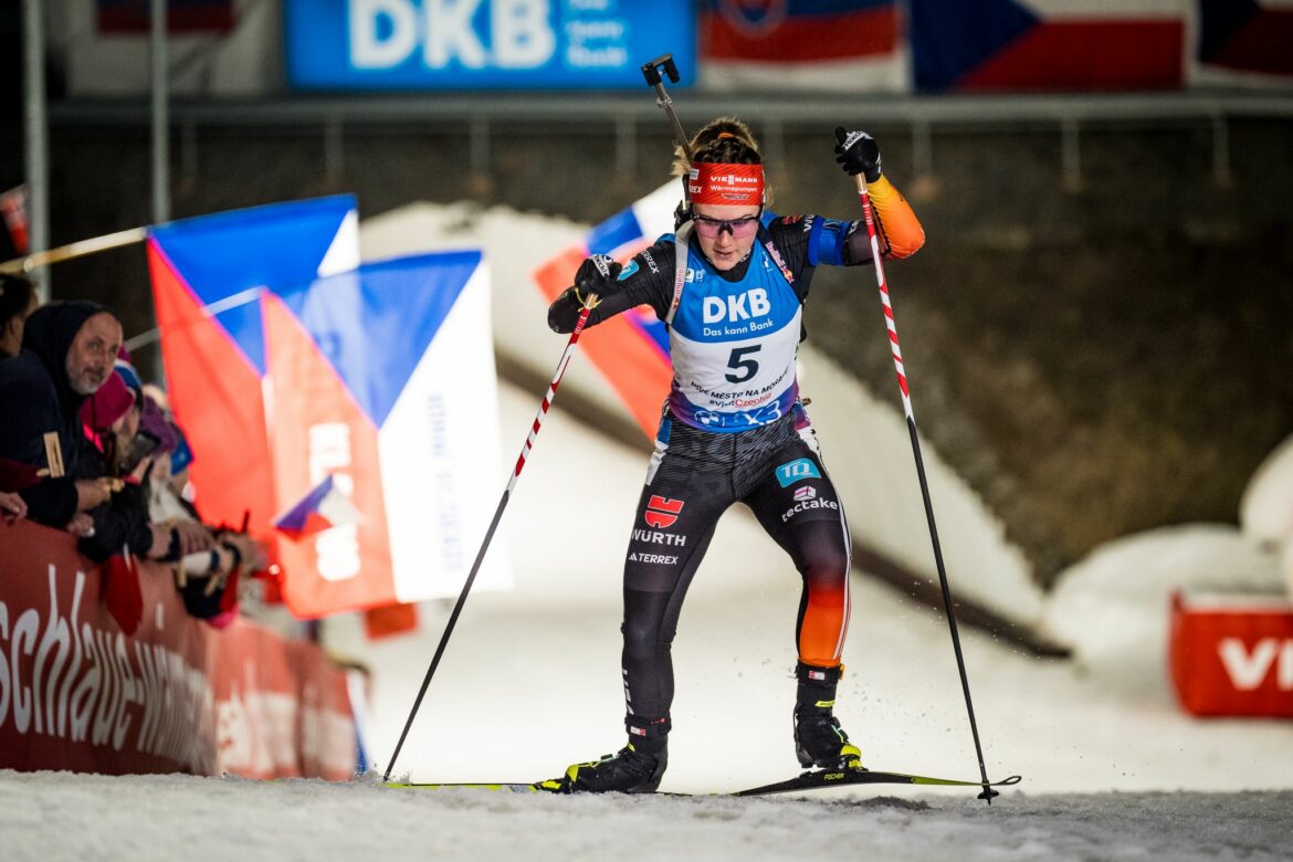 Deutsche Biathletinnen auch ohne Preuß auf dem Podest